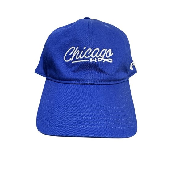 Under Armour Other - Under Armour UA Chicago Quick Drying Strapback Unisex Cap Blue Hat NEW